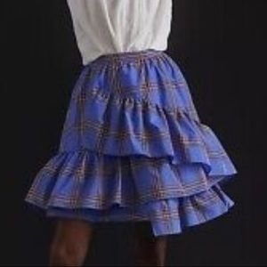 Maeve by Anthropologie ruffle skirt